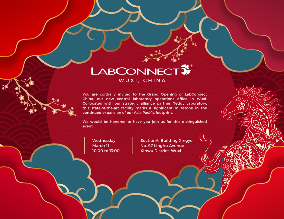 LabConnect WuXi Office Opening Invitation